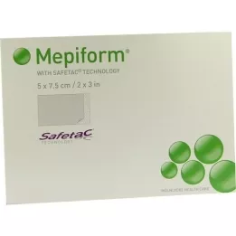 MEPIFORM 5x7,5 cm Verband, 5 St