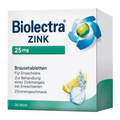 Biolectra Zink Brausetabletten, 20 St