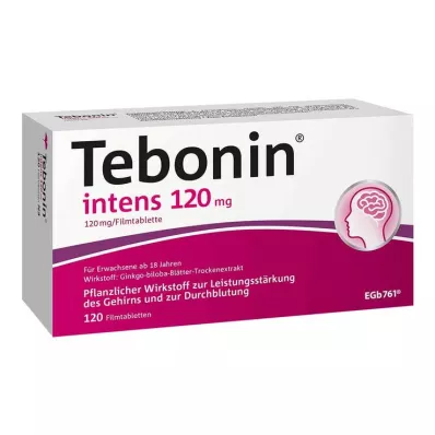 Tebonin intens 120 mg Filmtabletten, 120 St Tebonin intens 120 mg Filmtabletten, 120 St