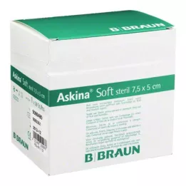 ASKINA Soft Wundverband 5x7,5 cm steril, 50 St