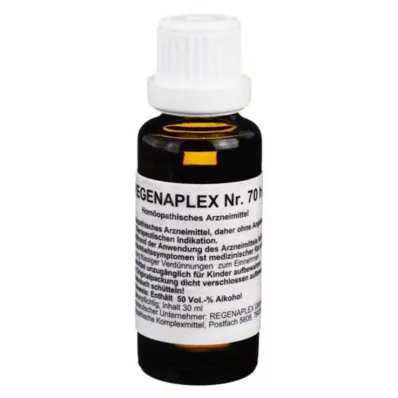 REGENAPLEX Nr.70 h Tropfen, 30 ml REGENAPLEX Nr.70 h Tropfen, 30 ml