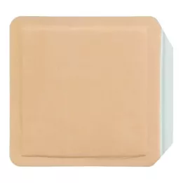 TEGADERM Silicone Foam Border FK 7,5x7,5 cm, 10 St