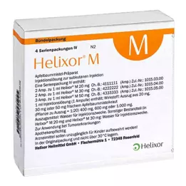 HELIXOR M Serienpackung IV Ampullen, 4X7 St