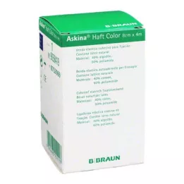 ASKINA Haftbinde Color 8 cmx4 m blau, 1 St