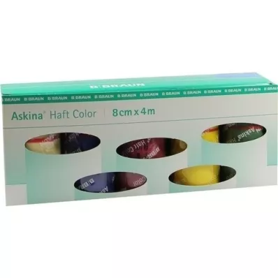 ASKINA Haftbinde Color Sortimentsbox, 10 St