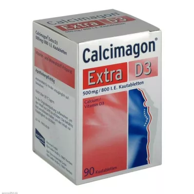 Calcimagon Extra D3 Kautabletten, 90 St