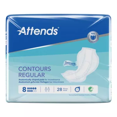 ATTENDS Contours Regular 8 Vorlagen, 28 St