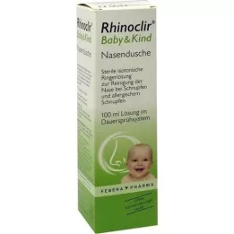 RHINOCLIR Baby &amp; Kind Nasendusche Lösung, 100 ml
