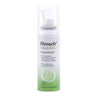 RHINOCLIR Baby & Kind Nasendusche Lösung, 100 ml RHINOCLIR Baby & Kind Nasendusche Lösung, 100 ml