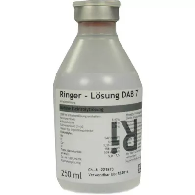 Ringer Lösung DAB 7 Plastik, 250 ml