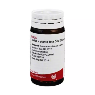 ARNICA E Planta tota D 12 Globuli, 20 g