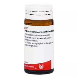 ATROPA belladonna ex Herba D 3 Globuli, 20 g