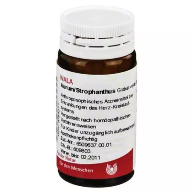 AURUM/STROPHANTHUS Globuli, 20 g AURUM/STROPHANTHUS Globuli, 20 g
