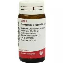 CHAMOMILLA E radice D 3 Globuli, 20 g