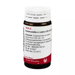 CHAMOMILLA E radice D 3 Globuli, 20 g