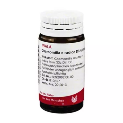 Chamomilla E Radix D 3 Globuli, 20 g