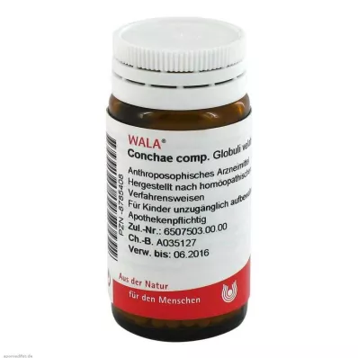 Conchae comp. Globuli, 20 g Conchae comp. Globuli, 20 g