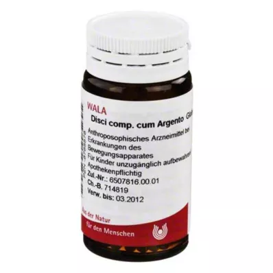 DISCI comp.cum Argento Globuli, 20 g