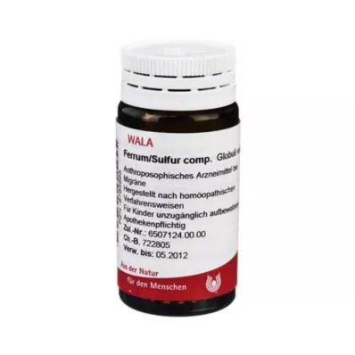 FERRUM SULFUR comp.Globuli, 20 g