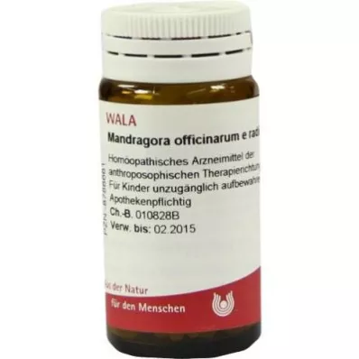 MANDRAGORA OFFICINARIUM e radice D 6 Globuli, 20 g