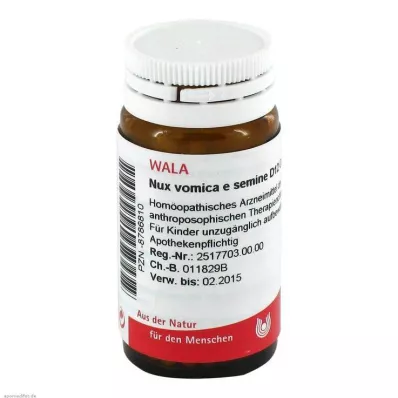 Nux vomica e semine D 12 Globuli, 20 g Nux vomica e semine D 12 Globuli, 20 g