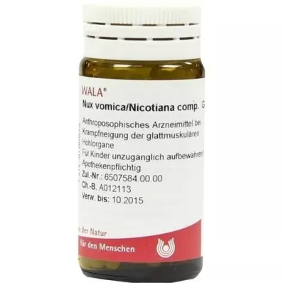 NUX VOMICA/NICOTIANA comp.Globuli, 20 g