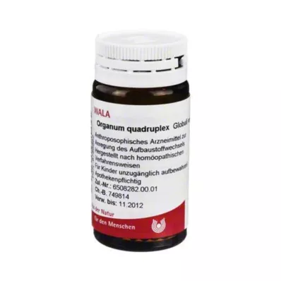 Organum Quadruplex Globuli, 20 g