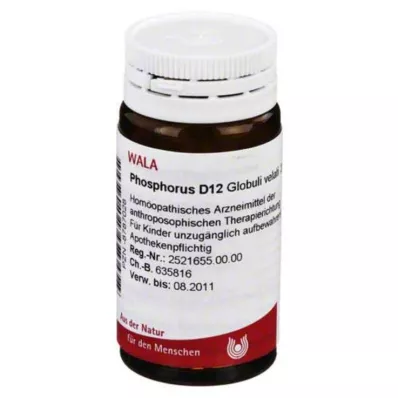 PHOSPHORUS D 12 Globuli, 20 g PHOSPHORUS D 12 Globuli, 20 g