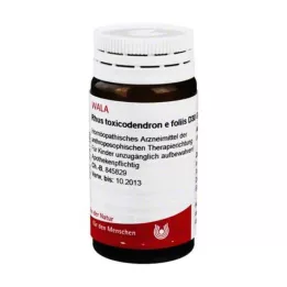 RHUS TOXICODENDRON E foliis D 30 Globuli, 20 g