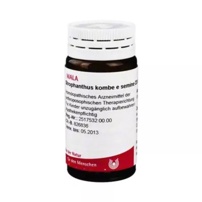 STROPHANTHUS KOMBE e semine D 3 Globuli, 20 g