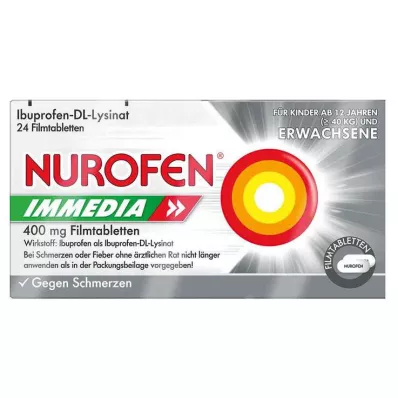 NUROFEN Immedia 400 mg Filmtabletten, 24 St