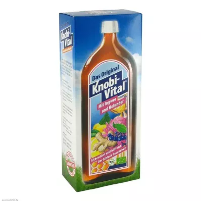 Knobivital mit Ingwer + Holunder Bio, 960 ml Knobivital mit Ingwer + Holunder Bio, 960 ml