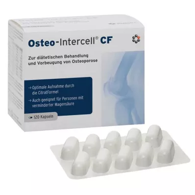 OSTEO-INTERCELL CF CitratFormel Kapseln, 120 St