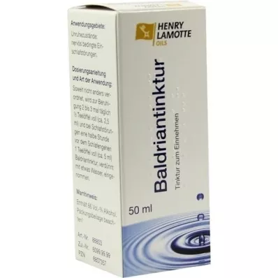 BALDRIANTINKTUR, 50 ml