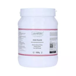 MSM PULVER Methylsulfonylmethan Pulver, 1000 g