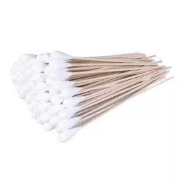 WATTESTÄBCHEN großer Kopf 15 cm, 100 St