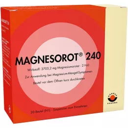 MAGNESOROT 240 Beutel, 20 St