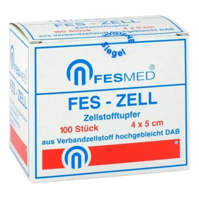 Zellstofftupfer Fes Zell 4x5, 100 St Zellstofftupfer Fes Zell 4x5, 100 St