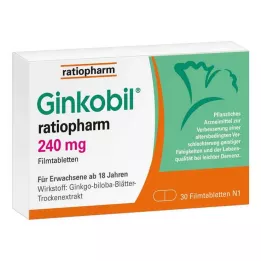 GINKOBIL-ratiopharm 240 mg Filmtabletten, 30 St