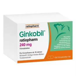 GINKOBIL-ratiopharm 240 mg Filmtabletten, 120 St