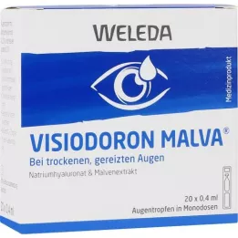 VISIODORON Malva Augentropfen in Einzeldosispipet., 20X0.4 ml