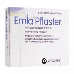 EMLA Pflaster, 2X1 St