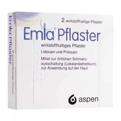 EMLA Pflaster, 2X1 St