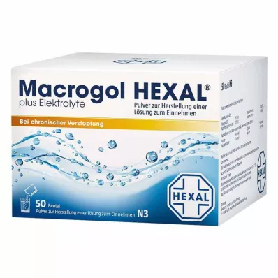 MACROGOL HEXAL plus Elektrolyte Plv.z.H.e.L.z.E., 50 St