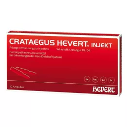 CRATAEGUS HEVERT injekt Ampullen, 10 St