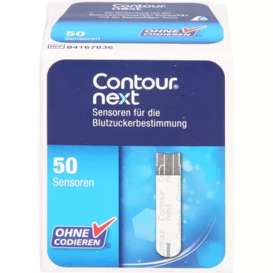 CONTOUR Next Sensoren Teststreifen, 50 St