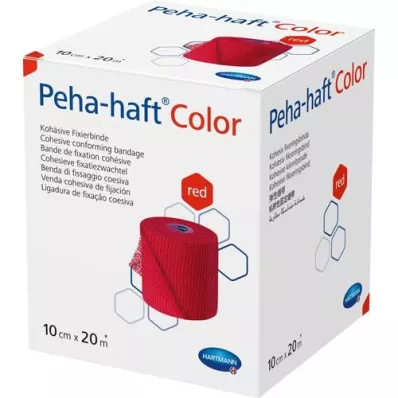 PEHA-HAFT Color Fixierb.latexfrei 10 cmx20 m rot, 1 St