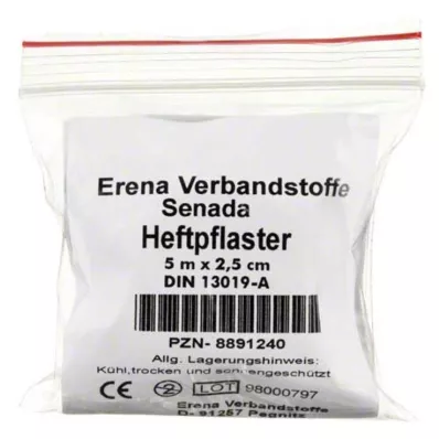 SENADA Heftpflaster 2,5 cmx5 m Spule, 1 St