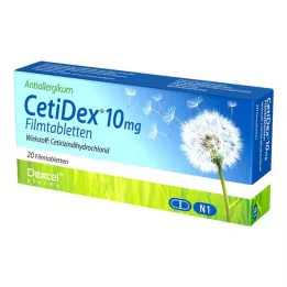 CETIDEX 10 mg Filmtabletten, 20 St