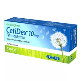 CETIDEX 10 mg Filmtabletten, 50 St